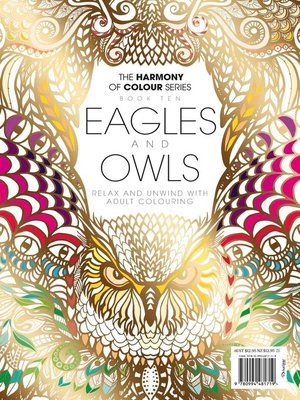 cover image of Colouring Book: Eagles and Owls